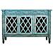 Credenza In Legno Blu 148x44x100 - Foto miniatura 2