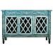 Credenza In Legno Blu 148x44x100 - Foto miniatura 3