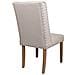 Sedia In Legno Imbottita Panna 53x53x48/102h - Foto miniatura 6
