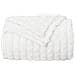 Coperta Bianco 240 x 220 cm Panno - Foto miniatura 4