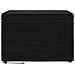 Pouf Nero 61 x 41 x 40 cm Velluto e Legno Ingegnerizzato - Foto miniatura 4