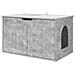 Casa per Gatti Calcestruzzo 85 x 55 x 50,5 cm Legno multistrato - Foto miniatura 1