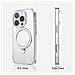 Cover per iPhone 16 Pro Max - TPU+PC, Bianco, MagSafe - Foto miniatura 3