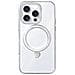 Cover per iPhone 16 Pro Max - TPU+PC, Bianco, MagSafe - Foto miniatura 4