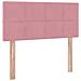 Letto con Contenitore con materasso Rosa 90 x 200 cm Velluto - Foto miniatura 9