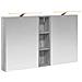Set di Armadi da Bagno con lo scaffale 3 pcs 120 x 14,5 x 70 cm - Foto miniatura 1