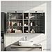 Set di Armadi da Bagno con lo scaffale 3 pcs 120 x 14,5 x 70 cm - Foto miniatura 4