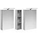 Set di Armadi da Bagno con lo scaffale 3 pcs 120 x 14,5 x 70 cm - Foto miniatura 5