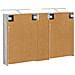 Set di Armadi da Bagno con lo scaffale 3 pcs 120 x 14,5 x 70 cm - Foto miniatura 9