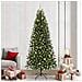 Albero di Natale artificiale con 300 LED Verde 240 cm PE e PVC - Foto miniatura 2