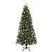 Albero di Natale artificiale con 300 LED Verde 240 cm PE e PVC - Foto miniatura 3
