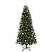 Albero di Natale artificiale con 300 LED Verde 240 cm PE e PVC - Foto miniatura 4