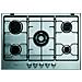 Piano Cottura AKT 707 / IX a Gas 5 Fuochi Gas Colore Acciaio Inox - Foto miniatura 1