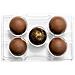 Stampo cioccolatino 1/2 sfera c / base 50-200x120x22mm - Foto miniatura 1