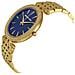 Orologio Solo Tempo Donna Oro Quadrante Blu - Foto miniatura 9