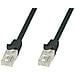 ICOC U6-6U-003-BKT - Cavo di Rete Patch in Rame Cat. 6 Nero UTP 0,3m - Foto miniatura 1