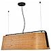 Stood Sospensione 5xe27 Nero + Legno Max 20w - Foto miniatura 6
