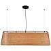 Stood Sospensione 5xe27 Nero + Legno Max 20w - Foto miniatura 10