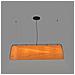 Stood Sospensione 5xe27 Nero + Legno Max 20w - Foto miniatura 5