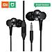 Auricolare In-ear Originale Xiao Mi Nero Da 3,5 Mm Con Auricolare Con Controllo A Pistone E Microfono - Foto miniatura 2