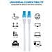 Cavo Ethernet 15m Cat 6 Internet Lan Rete Cavo Rj45 Patch Cord 10 Gbps Di Piombo Per Switch Router Hub Sky Cielo Q Hub Adattatore Di Rete Socket Modem Earthnet Networking Cat6 Wire Gigabit Utp - Foto miniatura 4