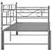 Telaio Divano Letto Estraibile Grigio In Metallo 90x200 Cm - Foto miniatura 6