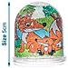 Color-a Ar618 Animal Woodland Neve Globes Value Pack - Creative Art E Artigianato Per Bambini Di Fare Personalizza E Decorare (confezione Da 4) Assortiti - Foto miniatura 3