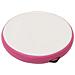 Tappetino Ginnastica Gonfiabile con Pompa 100x100x15cm PVC Rosa - Foto miniatura 2