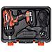 Trapano Avvitatore A Impatto Batteria 2,0ah Li-ion 1/2"" 18v 300nm - Foto miniatura 8