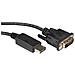 2m DVI-DisplayPort 2m DVI-D Nero cavo DVI - Foto miniatura 1