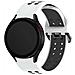 Bracciale Per Galaxy Watch 115mm S /m Extreme Sport Edition In Silicone, Bianco / Nero - Foto miniatura 7