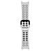 Bracciale Per Galaxy Watch 115mm S /m Extreme Sport Edition In Silicone, Bianco / Nero - Foto miniatura 10