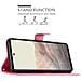 Custodia Compatibile Con Google Pixel 6 In Rosa Fiore - Coperchio Protettivo In Design Floreale Con Chiusura Magnetica, Funzione Stand E Slot Per Carte - Foto miniatura 4