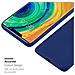 Custodia Compatibile Con Huawei Mate 30 Pro In Candy Blu Scuro - Coperchio Protettivo In Silicone Tpu Flessibile - Foto miniatura 7