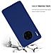 Custodia Compatibile Con Huawei Mate 30 Pro In Candy Blu Scuro - Coperchio Protettivo In Silicone Tpu Flessibile - Foto miniatura 8