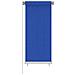 Tenda A Rullo Per Esterni 60x140 Cm Blu Hdpe - Foto miniatura 1