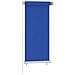 Tenda A Rullo Per Esterni 60x140 Cm Blu Hdpe - Foto miniatura 2
