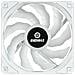 UCHF12PARGB-W-BP3 sistema di raffreddamento per computer Ventilatore 12 cm Bianco 3 pz - Foto miniatura 5