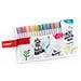 Pen 68 brush - Pennarello Premium con punta a pennello - Rollerset con 18 colori assortiti - Foto miniatura 3