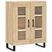Credenza Rovere Sonoma 69,5x34x90 Cm In Legno Multistrato - Foto miniatura 2