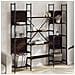 Libreria Rovere Marrone 155,5x24x166,5 Cm In Legno Multistrato - Foto miniatura 1