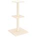 Albero Per Gatti Con Tiragraffi In Sisal Crema 73 Cm - Foto miniatura 1