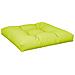 Cuscino Per Pallet Verde Brillante 70x70x12 Cm In Tessuto - Foto miniatura 2