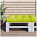 Cuscino Per Pallet Verde Brillante 70x70x12 Cm In Tessuto - Foto miniatura 1