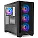 Case Midi Tower NXHUMMERPLASMA Colore Nero - Foto miniatura 2