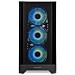 Case Midi Tower NXHUMMERPLASMA Colore Nero - Foto miniatura 4