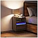 Comodino a Parete con luci LED Rovere Marrone - Foto miniatura 4