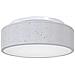 Lampade da soffitto con paralume stellato grigio Ø 38 cm tessuto E27 - Foto miniatura 1