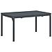 Set pranzo giardino  da 10 pezzi con cuscini Marrone Polyrattan, Tavolo giardino allungabile  Anthracite (140-210)x90x73 cm Acciaio - Foto miniatura 5