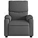 Poltrona Elettrica Reclinabile Grigio Scuro in Tessuto - Foto miniatura 9